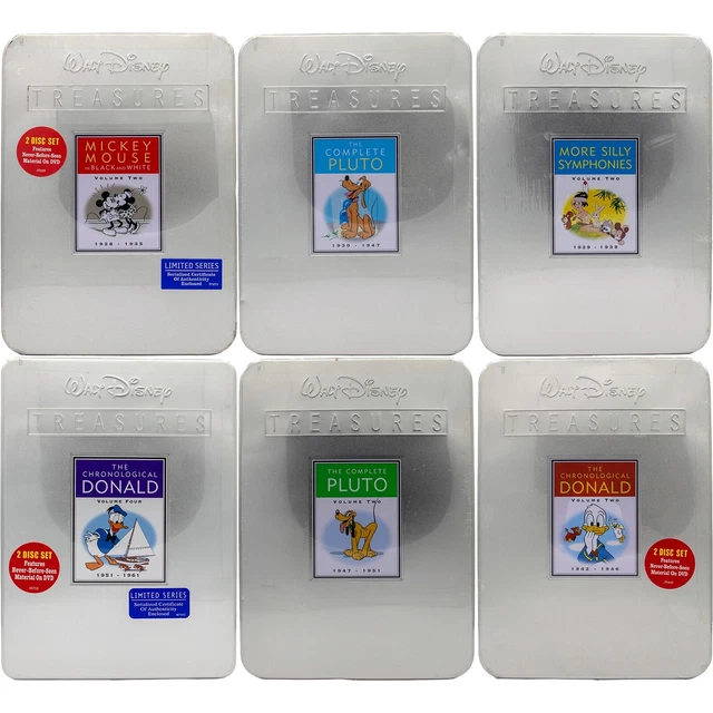 Walt Disney Treasured New Sealed Lot Chronological Donald Volume 4 & More *READ*