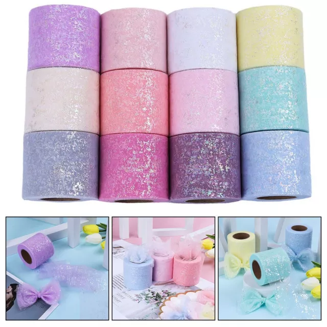 Rotolo nastro in tulle premium per creativo per confezione regalo e decorazioni