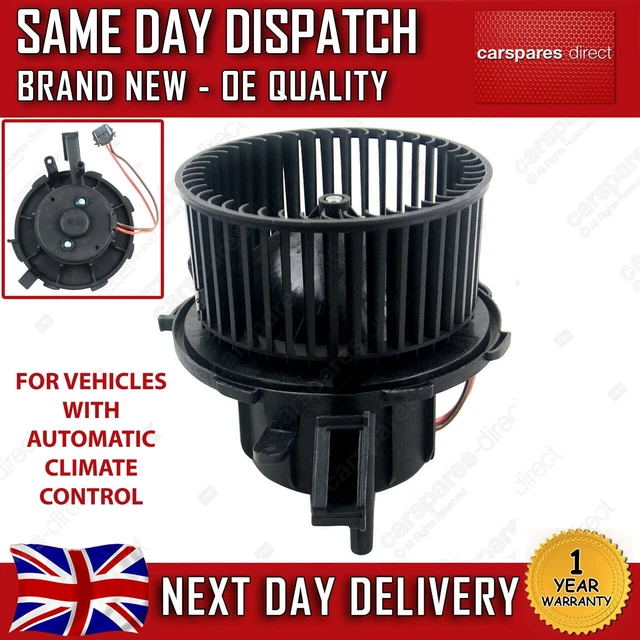 Heater Blower Motor Fan With AIRCON RHD Compatible For Audi A4 B8 A5 - View #3