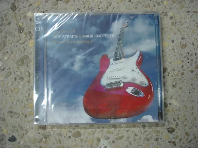 DIRE STRAITS & MARK KNOPFLER Private investigations- The best of- 2 CD NEUF