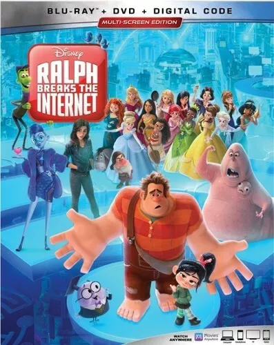 Ralph Breaks the Internet ~ Blu-ray + DVD 2018