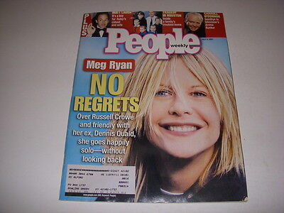 PEOPLE MAGAZINE, July 9, 2001, MEG RYAN COVER, DEATH OF CARROLL O'CONNOR!