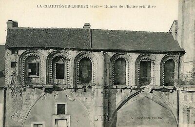 * 16182 CPA charity sur loire-ruins of the church