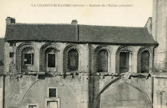 *16182 cpa La Charité sur Loire - ruins of the Church