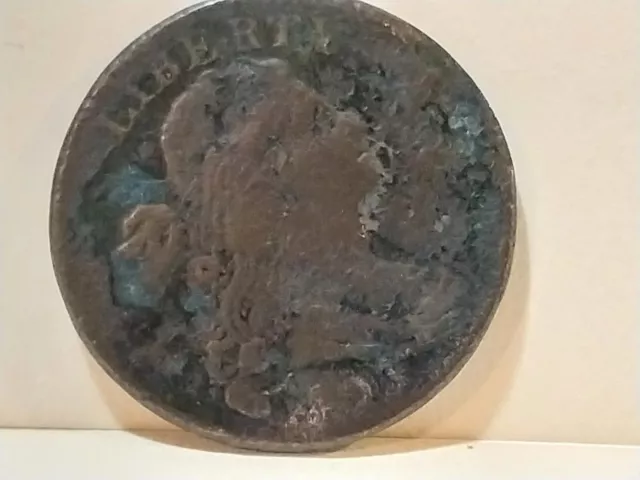 Estate 1803 Draped Bust Large Cent 1/100 Coin
