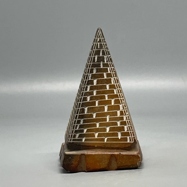 RARE BEAUTIFUL ANCIENT Egyptian Antique Stone Pyramid 950 - 350 BC £0. ...