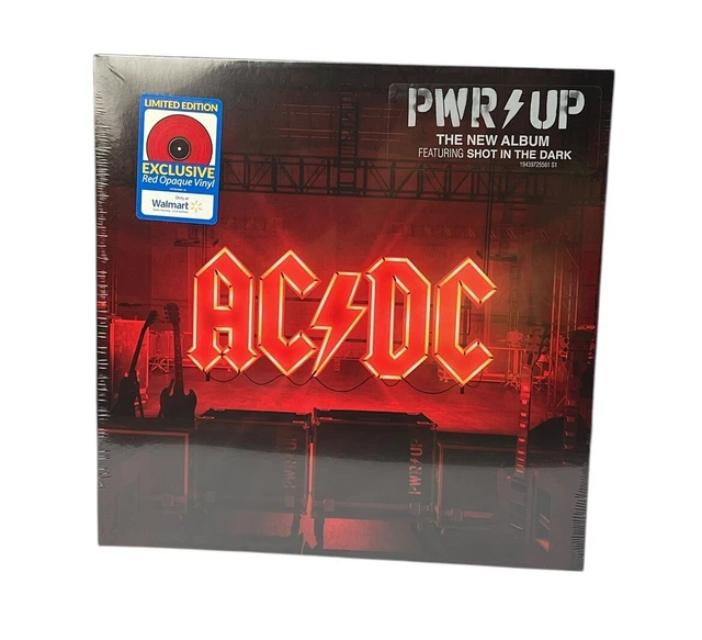 AC/DC POWER UP Limited Edition Exclusive Red Opaque Vinyl LP Album NEW ...