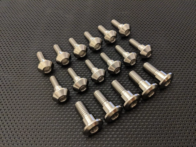 Titanium Disc Rotor Bolt Kit For Suzuki GSXR750 (2009-2017) – Full Set, Racefasteners Prolite