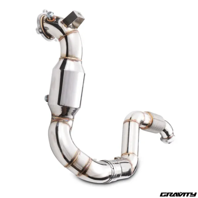 3" 200Cpi Sports Cat Downpipe Exhaust For Mercedes A Class W176 A180 13-18