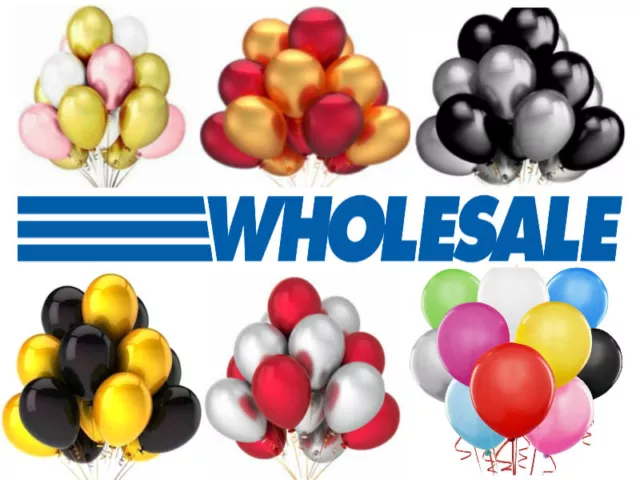 500 LARGE PLAIN BALONS BALLONS HELIUM BALLOONS Birthday Wedding BALOONS PARTY