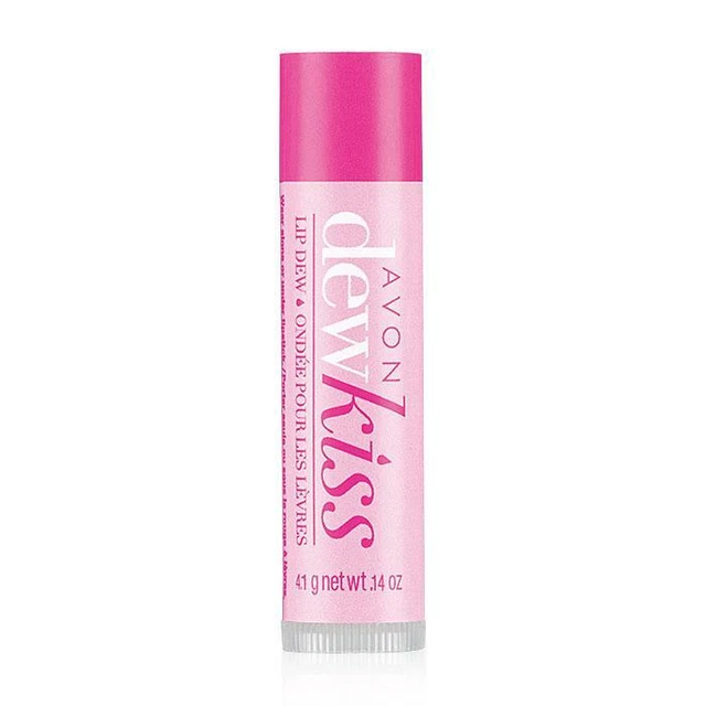 Avon Dew Kiss Moisturizing Lip Balm Chapstick .14 oz - Lot of 10