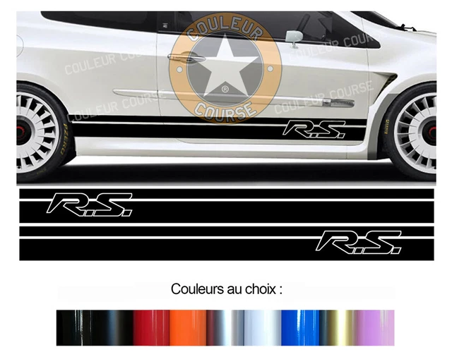 2 Bandes Stripes Racing Pour Renault Captur – Autocollants BD805-2, Made In France