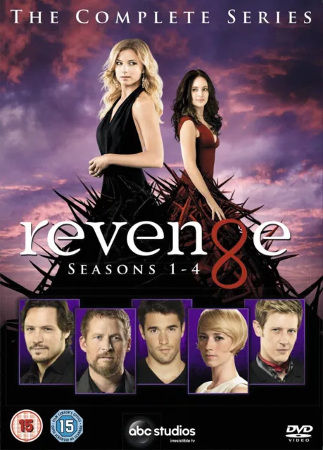 Revenge - Season 1-4 (DVD) Emily VanCamp Madeleine Stowe Gabriel Mann