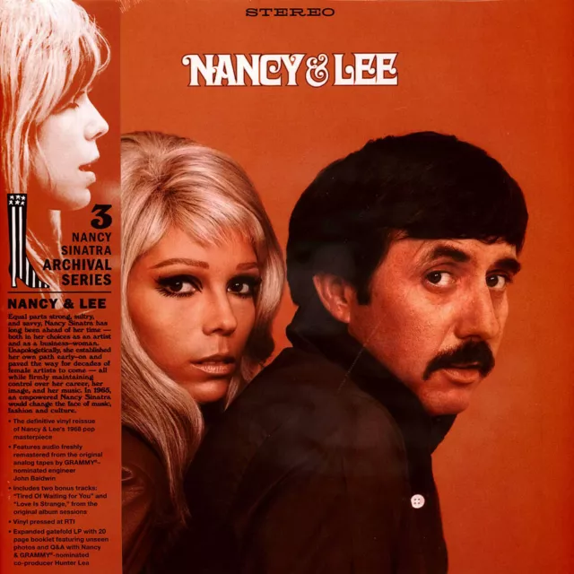 Nancy Sinatra & Lee Hazlewood - Nancy & Lee Black Vinyl  (1968 - US - Reissue)