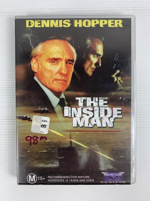 The Inside Man DVD Dennis Hopper Based on True Story R4 All