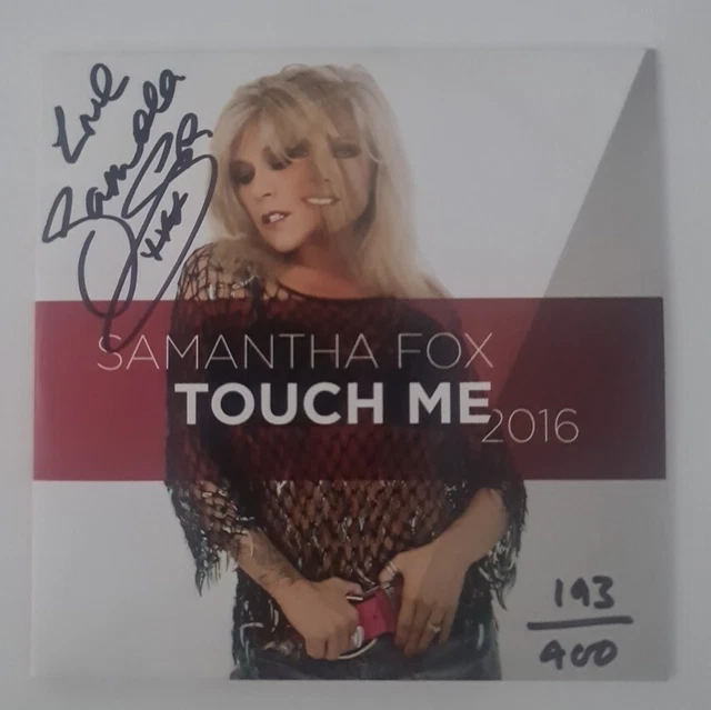 Photo Signée Originale De Samantha Fox - Format 15x20cm, Autographe Authentique