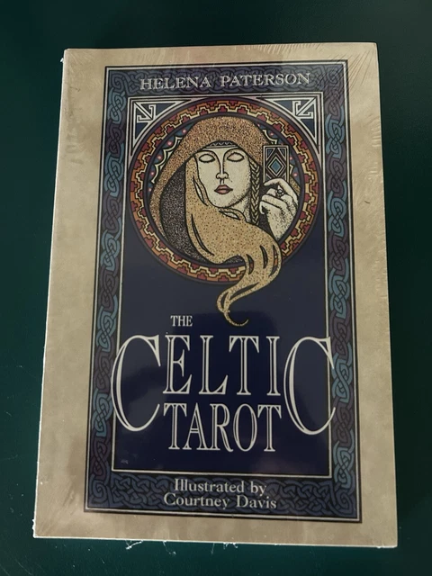 THE CELTIC TAROT Deck and Book Set Courtney Davis Helena Paterson