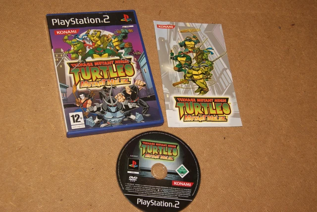 Jeu PS2 TMNT Teenage Mutant Ninja Turtles Mutant Melee - Édition PAL Complète