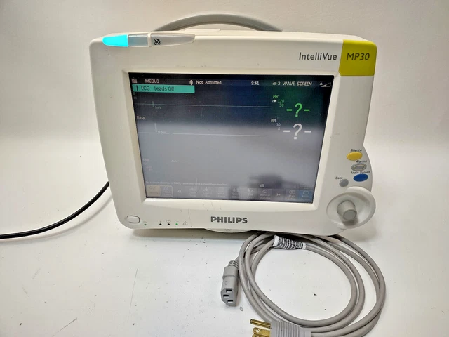 PHILIPS INTELLIVUE MP30 Patient Monitor Compact Monitoring with Module ...