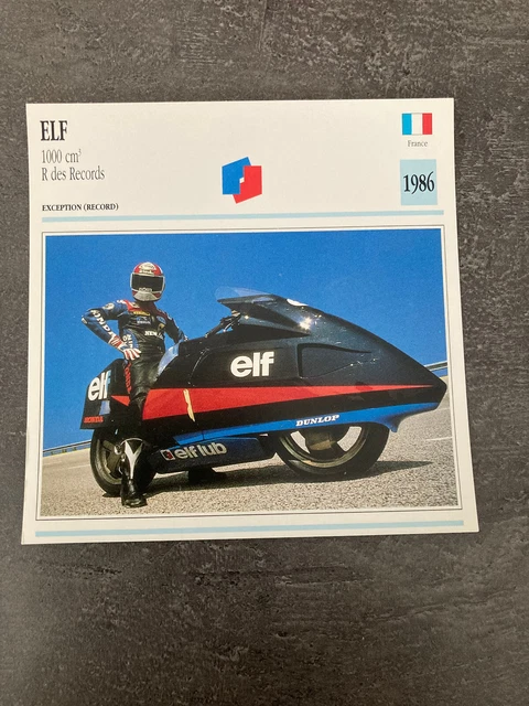 Carte Fiche Technique Moto Honda 1000 VTR Firestorm - Édition Atlas - Occasion