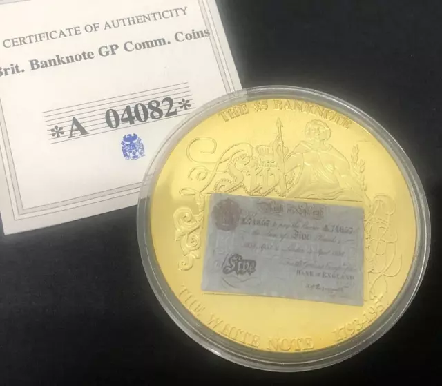 Moneta/medaglia da collezione placcata oro bianco 24 carati colpo commemorativo