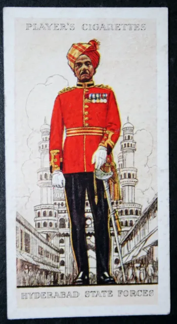 HYDERABAD Cavalry Brigade     British Indian Army   Vintage 1930's Card  CD27