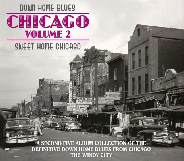 Down Home Blues: Sweet Home Chicago 2 (5 Cd) New Cd