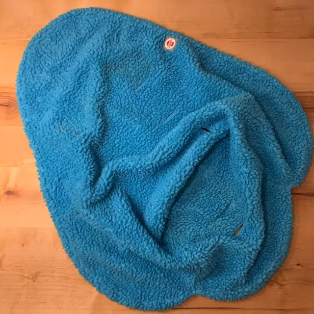 *gebraucht* LODGER Fußsack Booster für Bunker - Fleece - canton blau 2