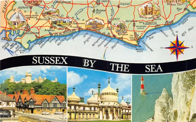 uk52195 sussex by the sea uk map
