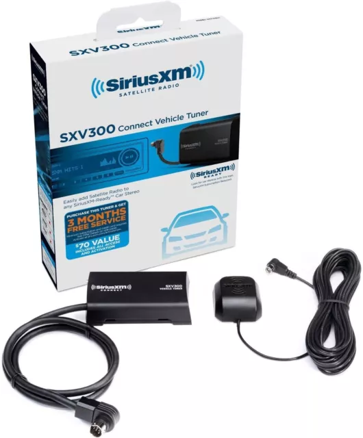 Sirius SiriusXM SXV300v1 Satellite Radio Vehicle Tuner Kit (Replaced SXV200v1)