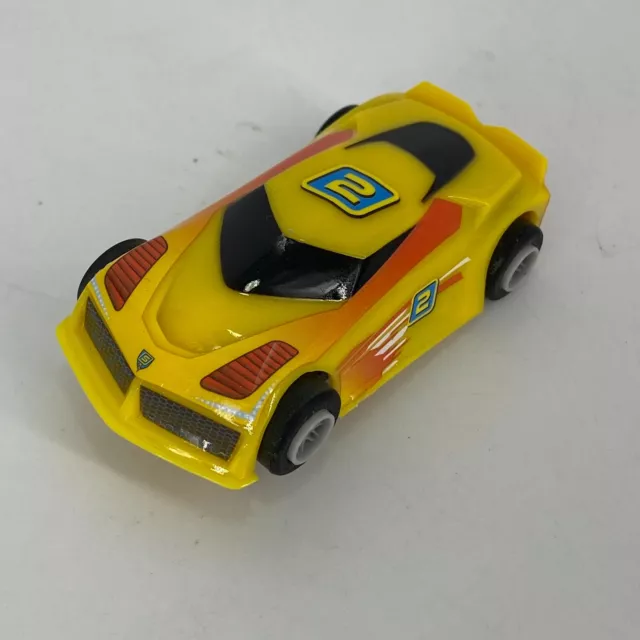 Scalextric Micro My First LATEST 2019 Onwards Yellow Racing Car 1:64 (Tested)