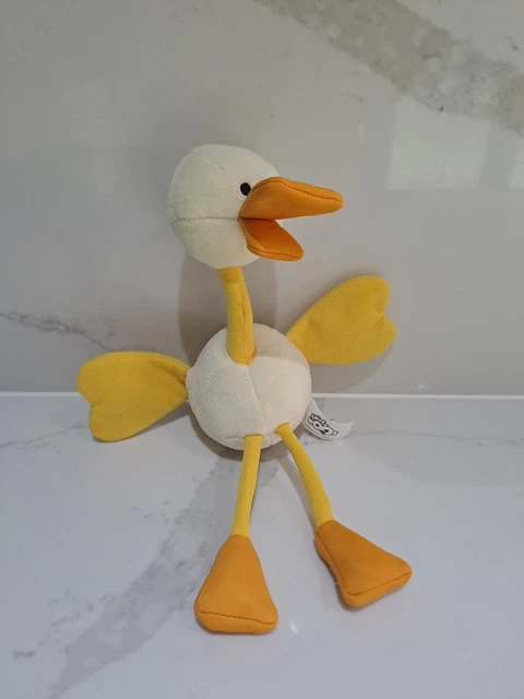 CBEEBIES TWIRLYWOOS QUACKY Duck With Quacking Sounds Soft Plush Toy
