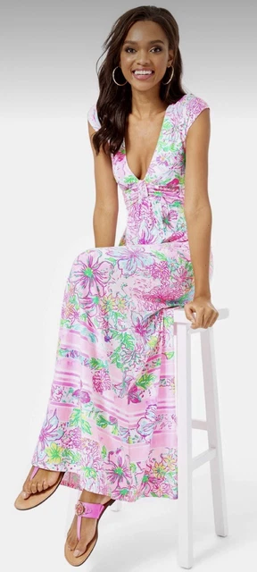 lavender tiered maxi dress Ruffle Front Tie Tiered Maxi Dress in Lavender – Fateful Grace Boutique