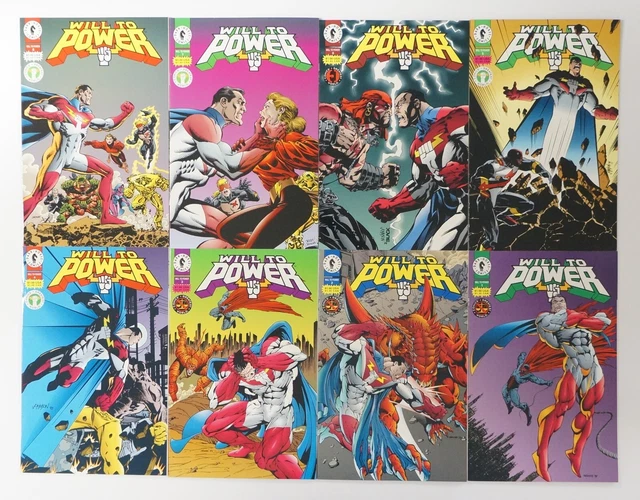 Will To Power #1-12 VF/NM complete series +Comics Greatest World + Titan Special