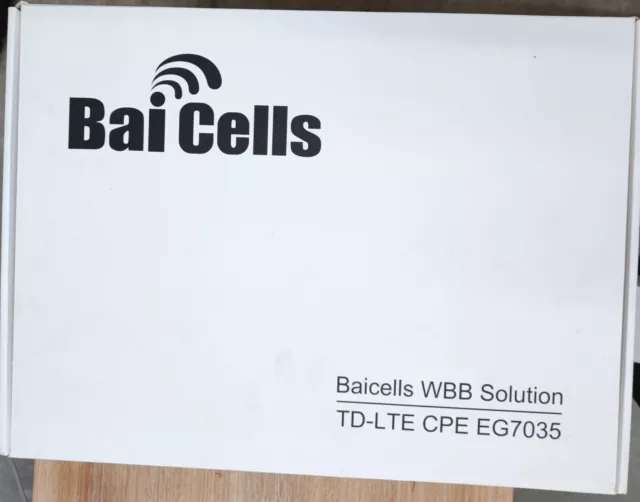 ⚡ Baicells WBB TD-LTE CPE EG7035 | High-Speed Wireless | Brand New & Unlocked 🌐