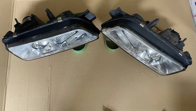 Amber Crystal Front Corner Signal Lights For Nissan Skyline R32 GTR 1989-1994 – CASA Chrome Housing