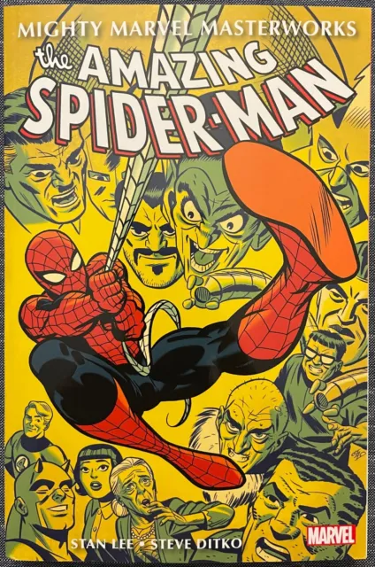 Might Marvel Masterworks Amazing Spider-Man V2 SC Lee and Ditko Classic!