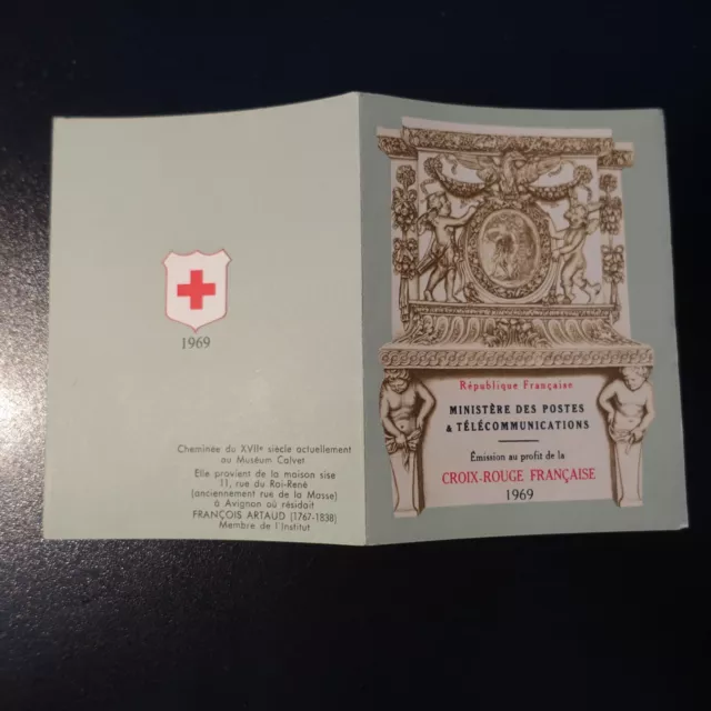 France Carnet De Timbre Croix Rouge Red Cross De 1969 N°2018 Neuf ** Luxe Mnh