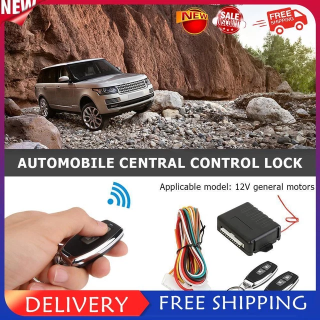Universal Car Remote Central Door Lock Kit Keyless Entry Alarm System 410/T231