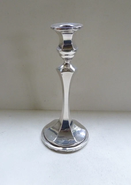 Antiker englischer Sterlingsilber Kerzenleuchter, Birmingham 1915