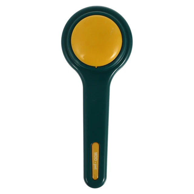 Pettine per annodare in acciaio inox pettine per pulizia peli di animali domestici spazzola per toelettatura cane