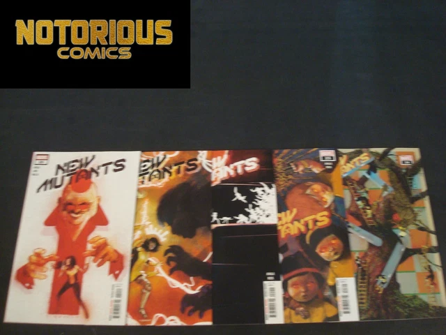 New Mutants 20 21 22 23 24 Complete Comic Lot Set Ayala Marvel EXCELSIOR BIN