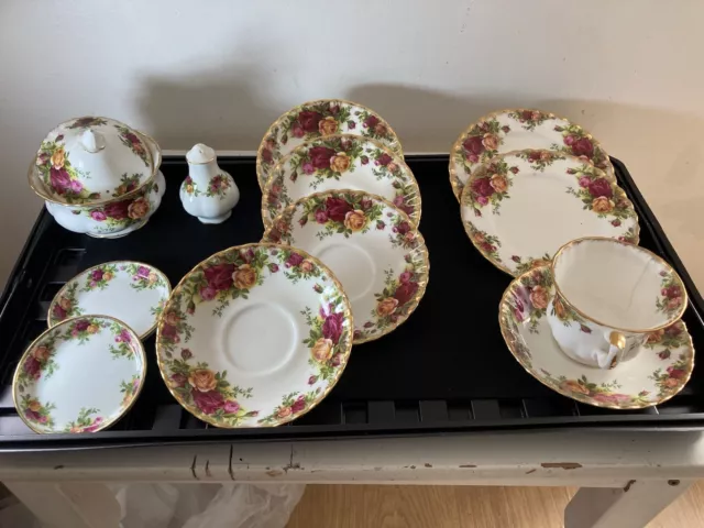 royal albert 1962 old country roses china