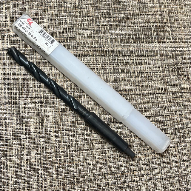 NOS Chicago Latrobe 3.1cm Perceuse Embout 2MT 2-FLUTE 12.1cm Flûte Longueur (Loc