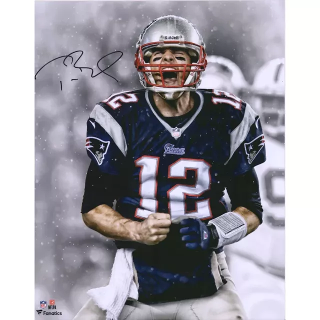 Tom Brady 8x10 Autograph Photo RP #9