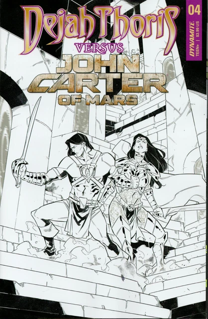 DEJAH THORIS VERSUS John Carter of Mars #4 (2021), 1:10 Variant Cover E ...