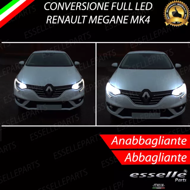 Kit Fari Full Led Renault Megane Mk4 Anabbaglianti Abbaglianti 6000K Canbus