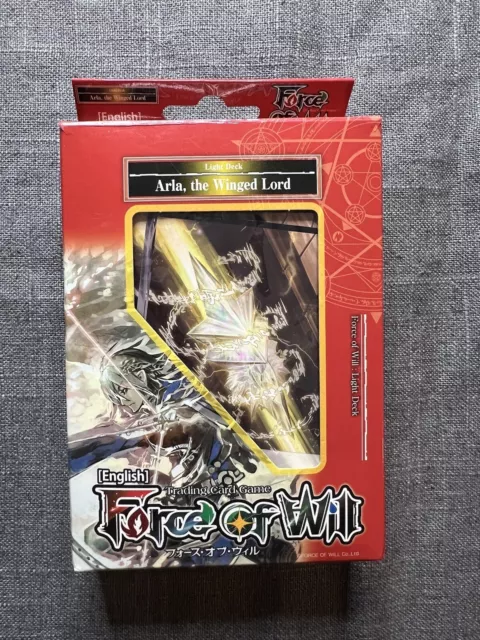 Force Of Will - Light Deck - Arla, The Winged Lord - Skl-001 Tcg Rpg Fow Mtg