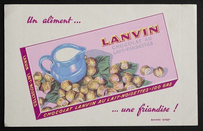 Lanvin Buvard  Lanvin Chocolat au Lait Noisettes 