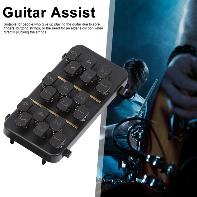 Guitare De Poche 6 Frettes Pour Gaucher - Outil D'Entraînement Portable Pour Débutants